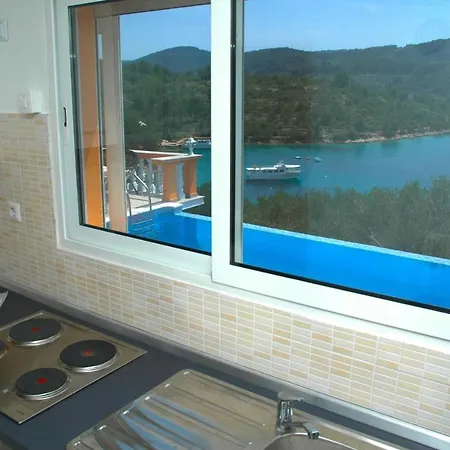 Holiday Nina - Two Bedroom Holiday With Pool And Sea View فيلا لوكا